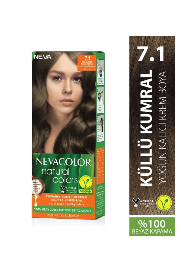 رنگ مو اورجینال برند Neva color کد 815987543