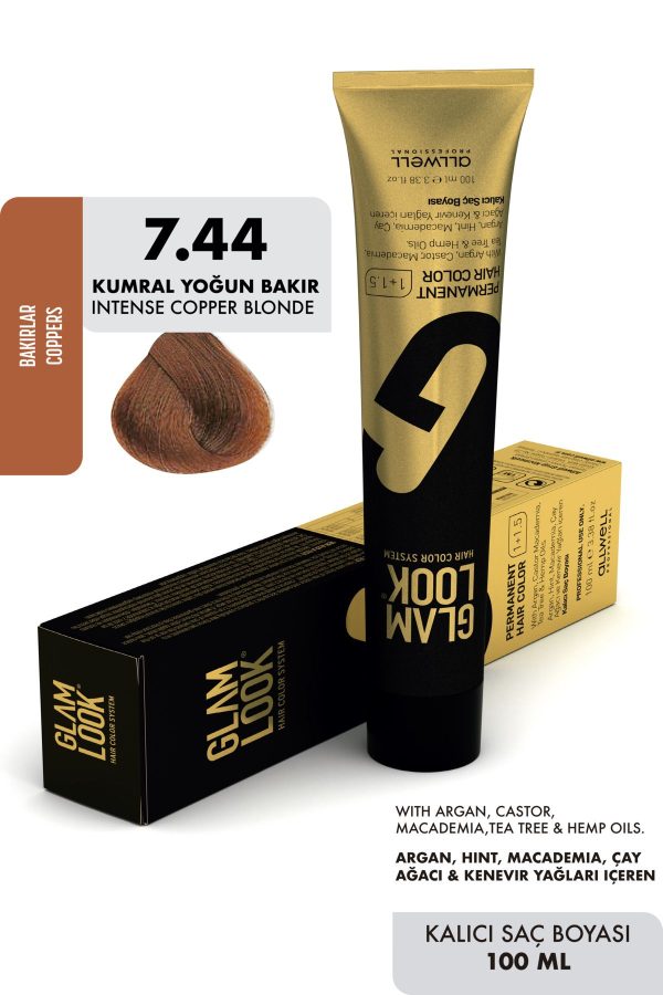 رنگ مو اورجینال برند Glam look کد 474772949