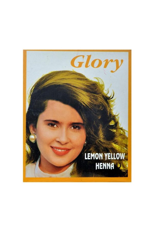 رنگ مو اورجینال برند Glory مدل 10g Pack of Yellow Henna کد 6929483