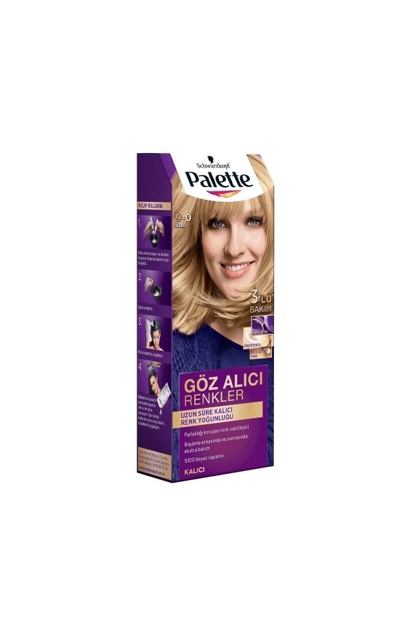 رنگ مو اورجینال برند Palette مدل Göz Alıcı Renkler Saç Boyası کد 220458966