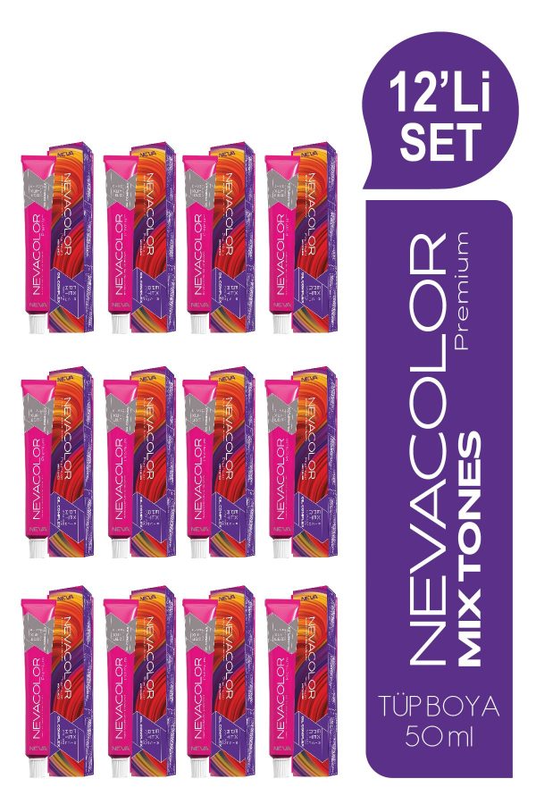 رنگ مو اورجینال برند Nevacolor premium کد 820500059