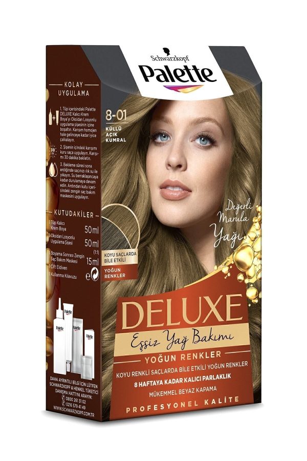 رنگ مو اورجینال برند Palette مدل Palette Deluxe Yoğun Renkler کد 37776182 - Image 4
