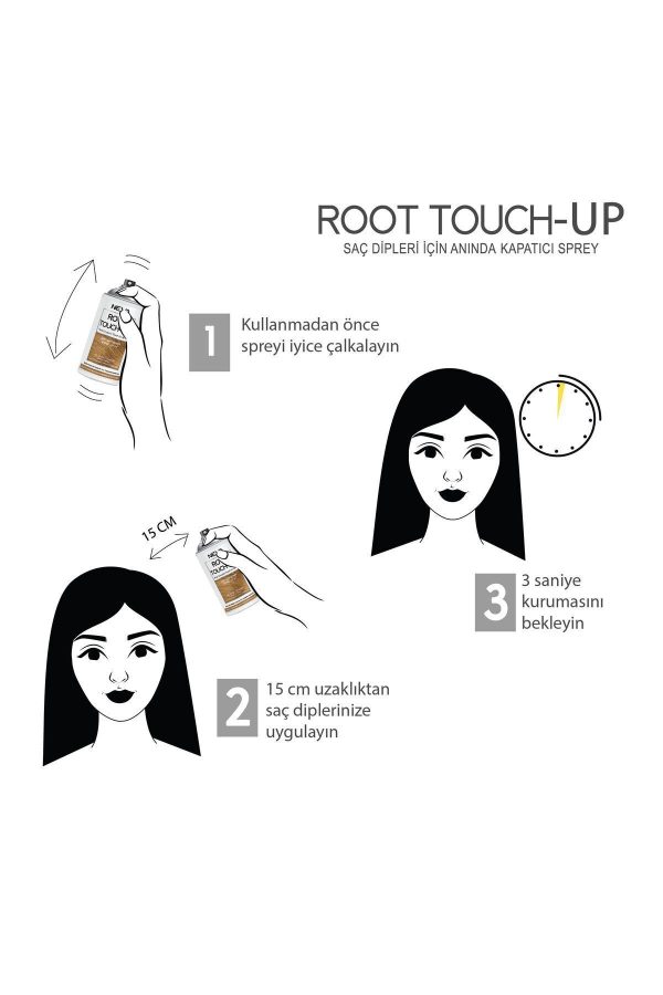 رنگ مو اورجینال برند Root touch up کد 806624431 - Image 2