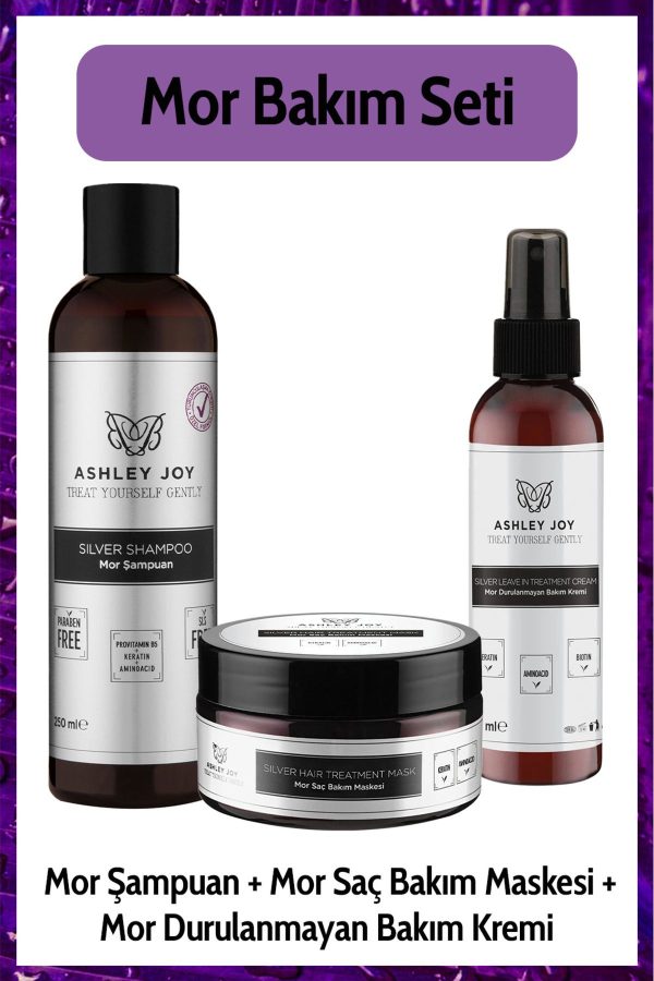 ست مراقبت از مو اورجینال برند Ashley joy کد 717861934