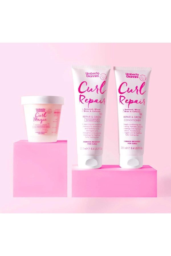 ماسک مو اورجینال برند Umberto giannini مدل Curl Repair Mask کد 825978257 - Image 4