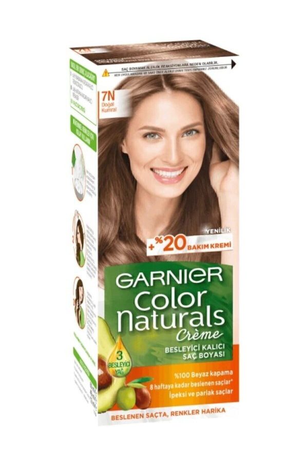 رنگ مو اورجینال برند Garnier مدل 7N Doğal Kumral کد 1263259