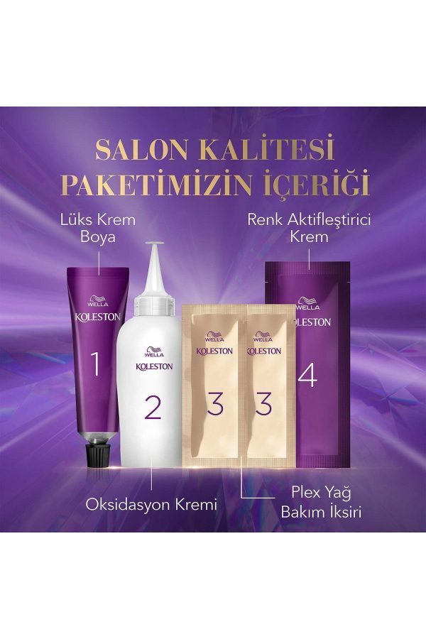رنگ مو اورجینال برند Wella کد 809908370 - Image 2
