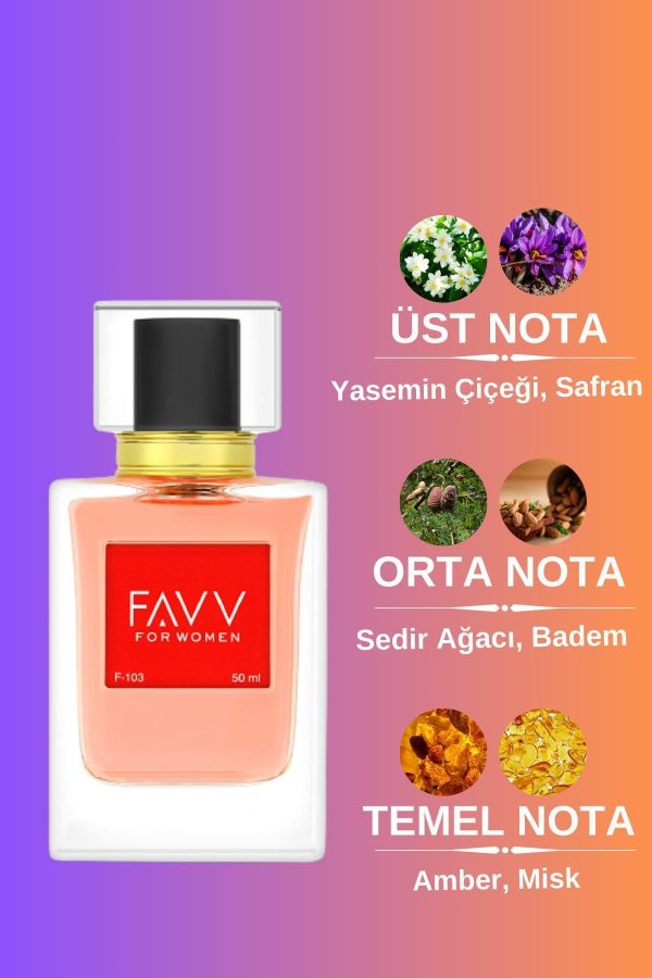 ادکلن اورجینال برند Favv مدل F103 Floral کد 758442011 - Image 4