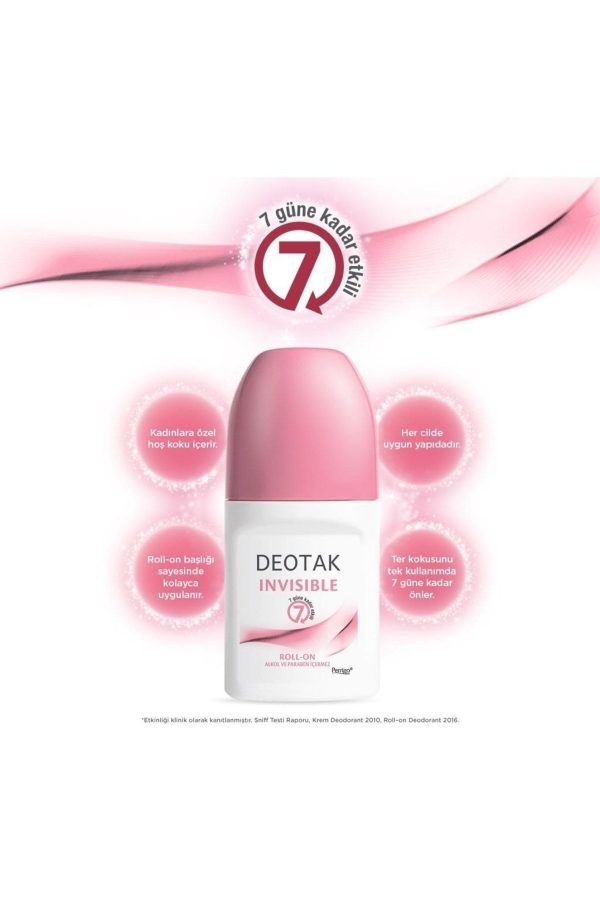 دئودورانت اورجینال برند Deotak مدل Invisible 35 ml کد 81315723 - Image 2