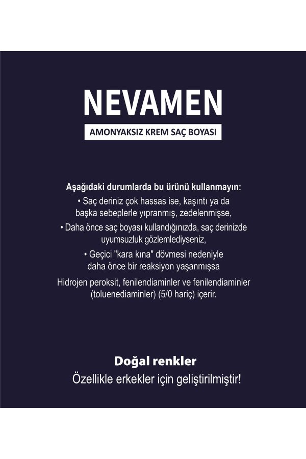رنگ مو اورجینال برند Neva men کد 810455430 - Image 2