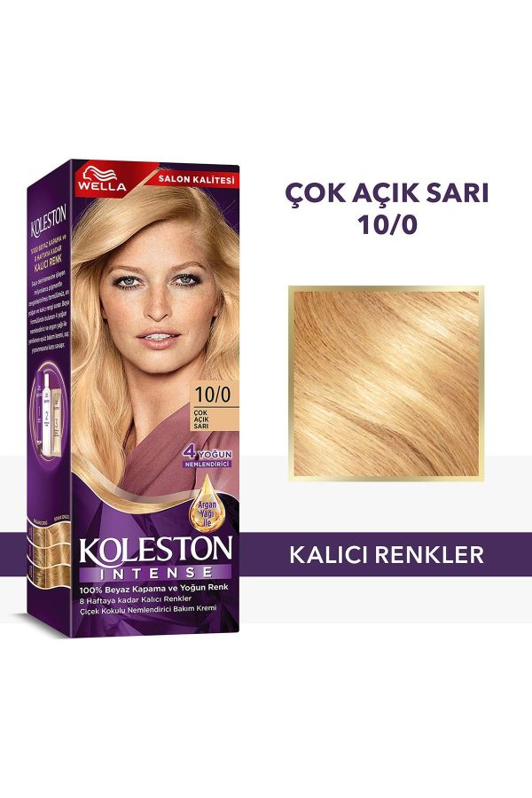 رنگ مو اورجینال برند Wella مدل 10/0 Very Light Blonde کد 734337335