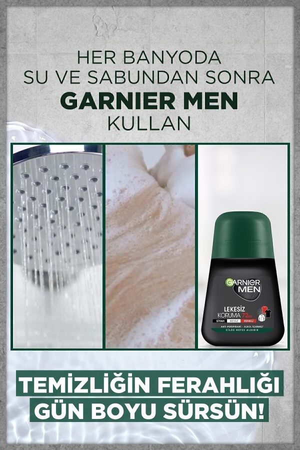 دئودورانت اورجینال برند Garnier مدل Lekesiz Koruma Roll On کد 36978882 - Image 5