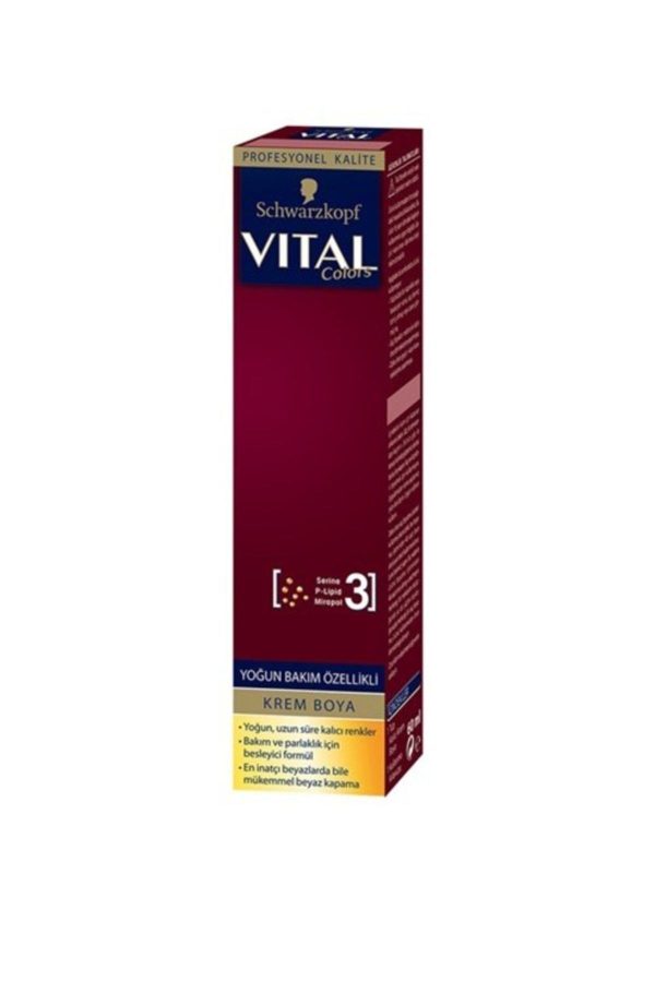 رنگ مو اورجینال برند Vital مدل Tüp Boya 6-66 Altın Çikolata کد 33641437
