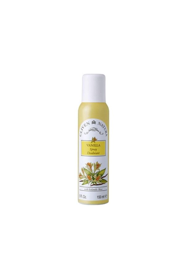 دئودورانت اورجینال برند Cliven natura مدل Vanilla Spray Deodorant 150 ml کد 93321843