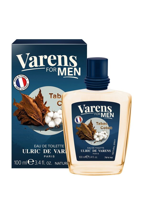ادکلن اورجینال برند Ulric de varens مدل Tabac Coton EDT 100ML کد 786619588