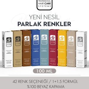 رنگ مو اورجینال برند Dlr مدل Açık Dore Kumral کد 355152463