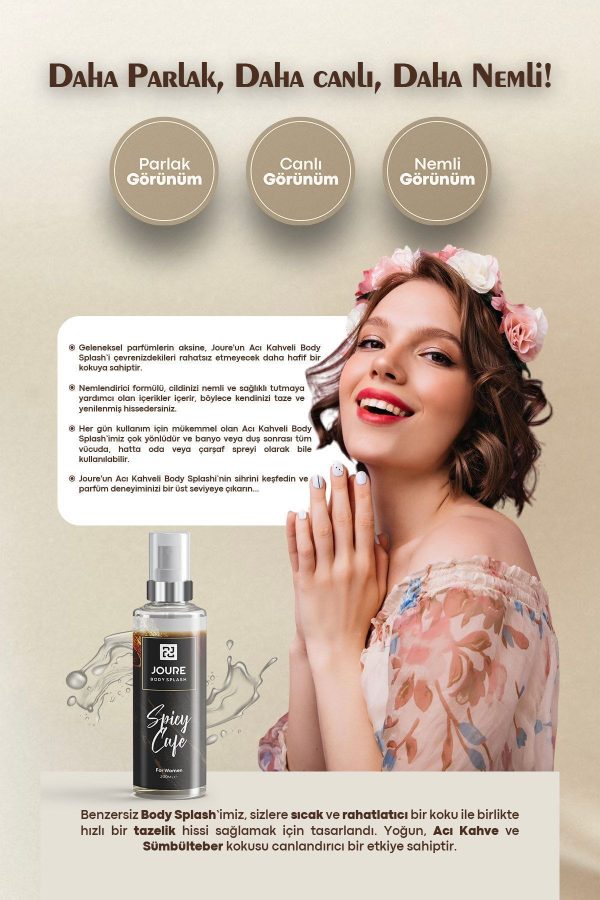 اسپری بدن اورجینال برند Joure perfume کد 707315416 - Image 2