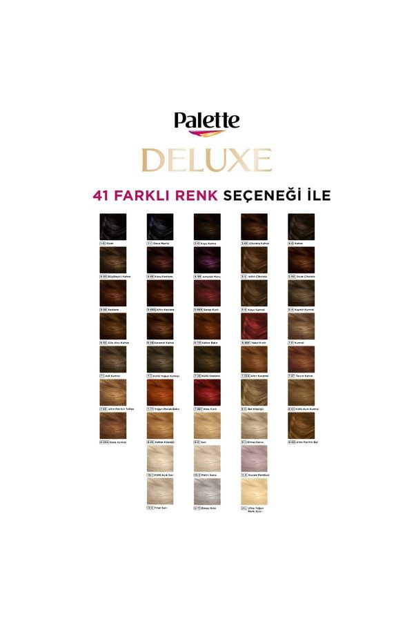 رنگ مو اورجینال برند Palette مدل Deluxe Saç Boyası Çikolata Kahve کد 314580081 - Image 3