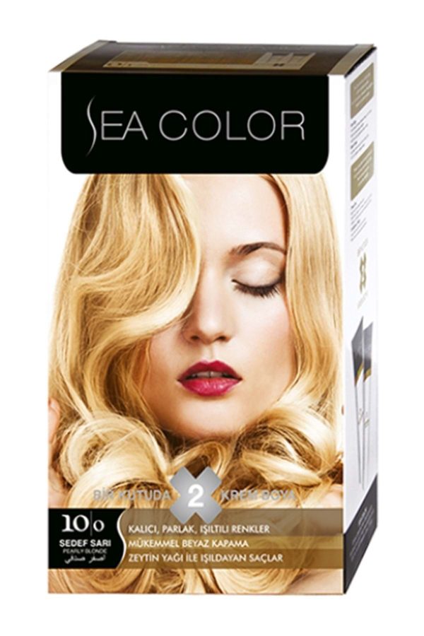 رنگ مو اورجینال برند Sea color کد 31439982