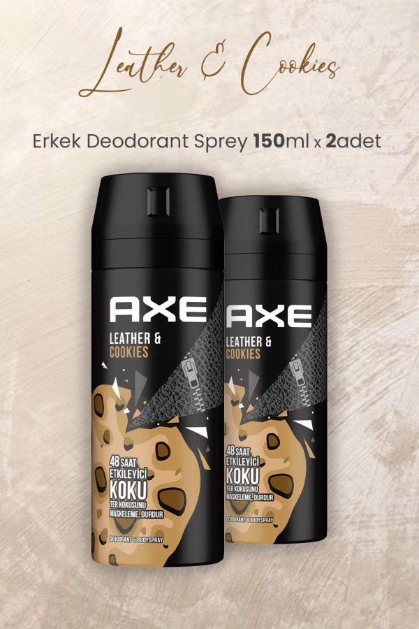 دئودورانت اورجینال برند Axe مدل Leather & Cookies کد 759073096