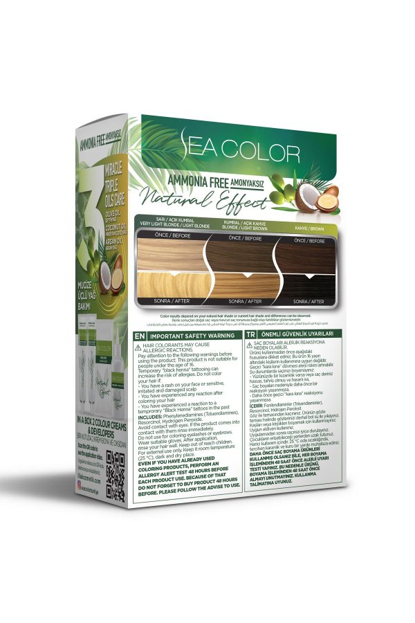رنگ مو اورجینال برند Sea color کد 807856956 - Image 2