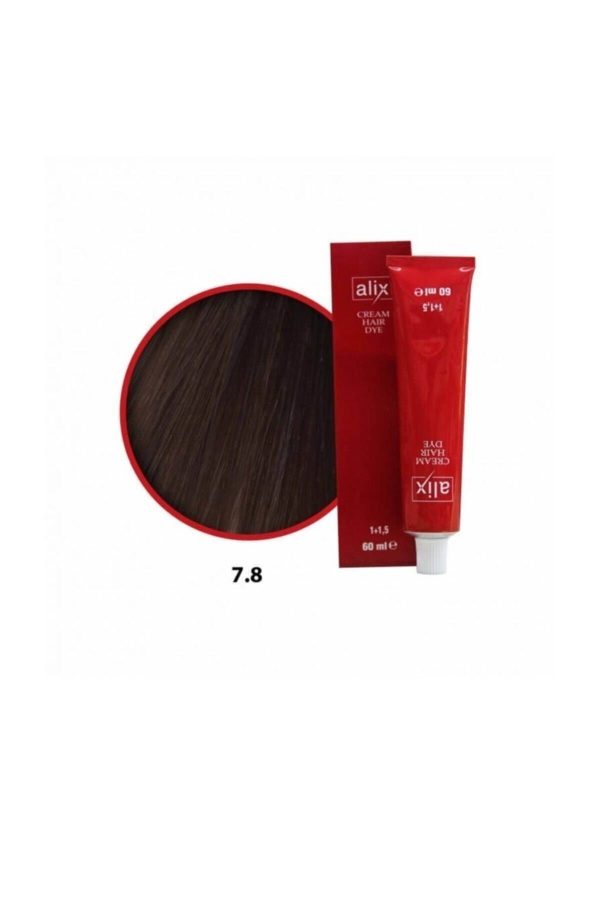 رنگ مو اورجینال برند Alix مدل 78 Koyu Karamel 60 Ml کد 33705529