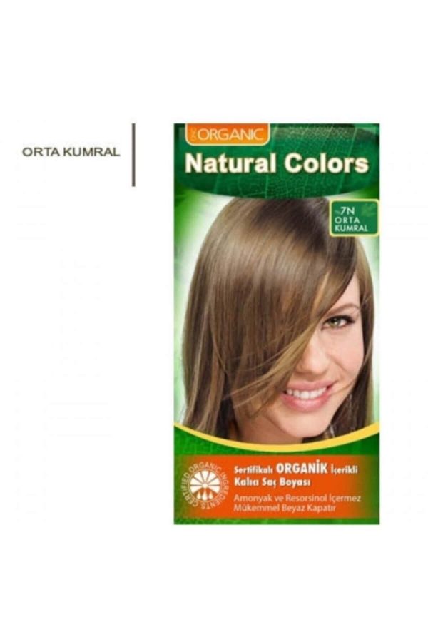 رنگ مو اورجینال برند Natural colors مدل Orta Kumral 7n کد 4218285