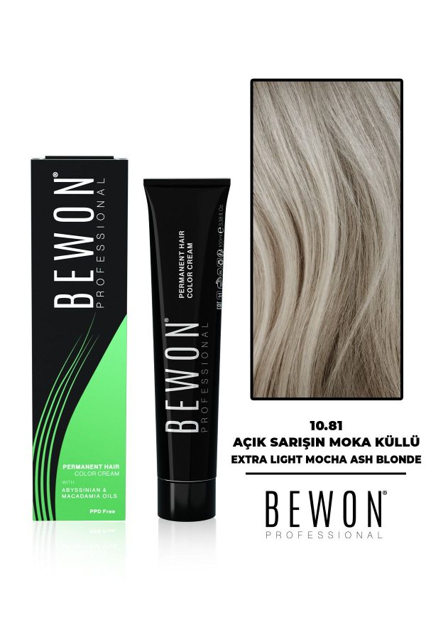 رنگ مو اورجینال برند Bewon مدل Açık Sarışın Moka Küllü کد 774099000