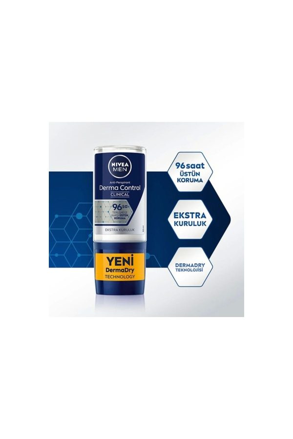 دئودورانت اورجینال برند Nivea مدل Derma Control Clinical 50 Ml کد 831272293 - Image 2