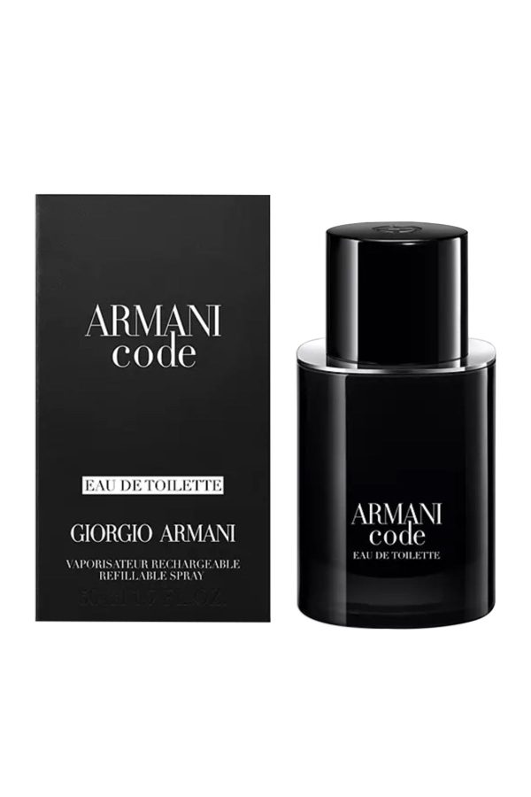 ادکلن اورجینال برند Giorgio armani مدل Code Edt Refillable 50 Ml کد 758369532 - Image 5