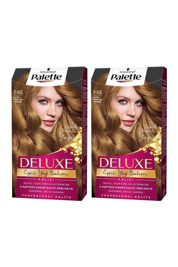 رنگ مو اورجینال برند Palette مدل Palette Deluxe 7-65 کد 4405488