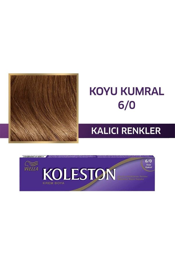 رنگ مو اورجینال برند Wella مدل Koleston Single Tüp Boya کد 803095450