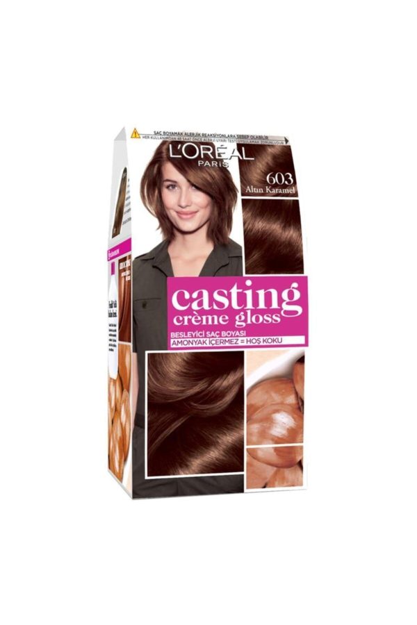 رنگ مو اورجینال برند L oreal paris مدل Casting Creme Gloss 603 کد 238409823