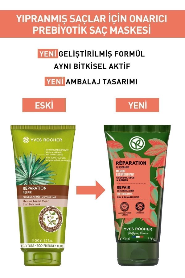 ماسک مو اورجینال برند Yves rocher کد 815671959 - Image 2