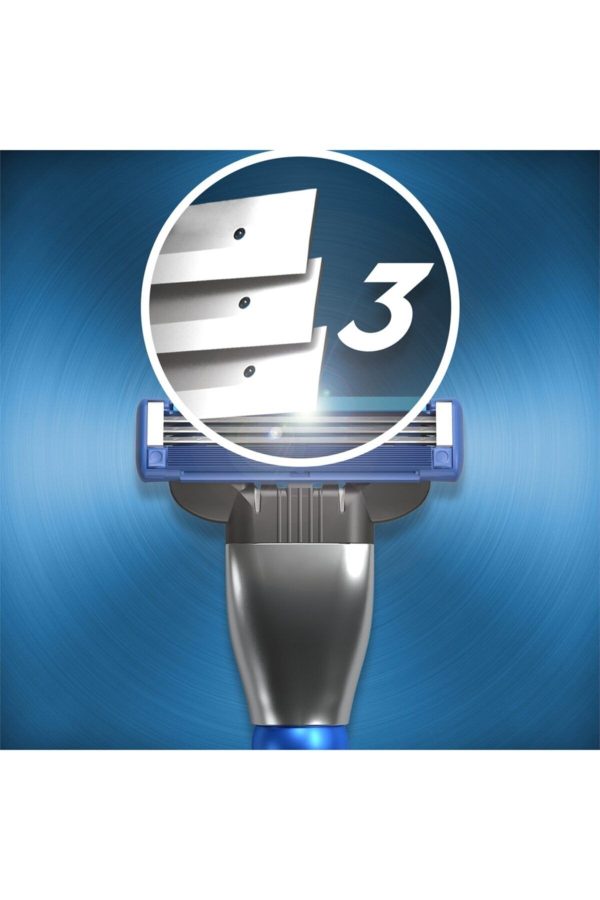 ژیلت و ریش تراش اورجینال برند Gillette مدل Mach3 Turbo 3D کد 46740769 - Image 2