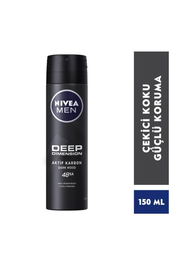 دئودورانت اورجینال برند Nivea مدل Deep Dimension 150 M کد 250534366 - Image 2