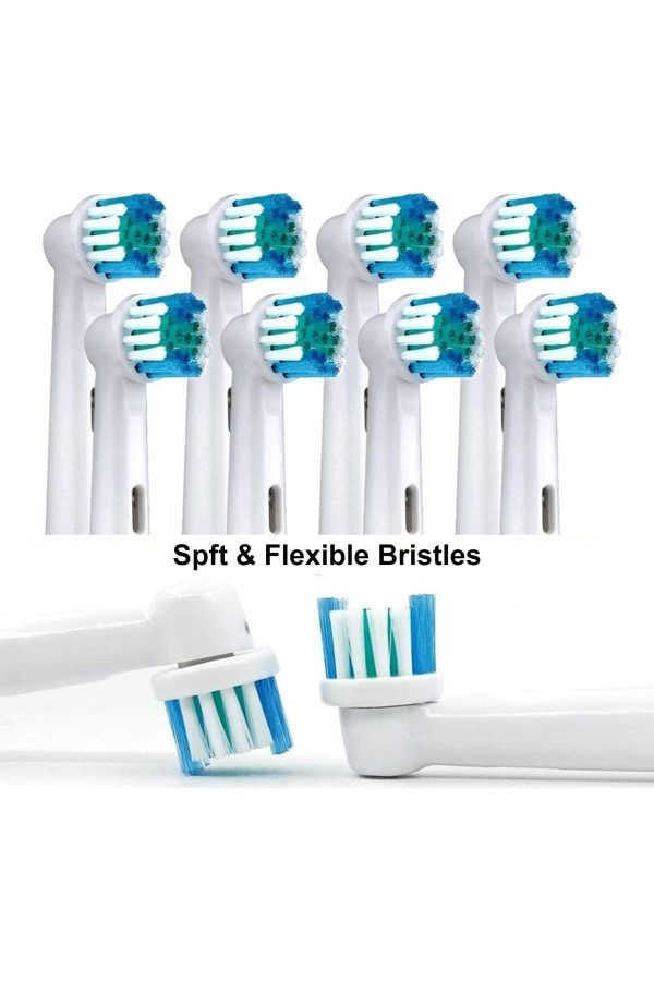سری یدک مسواک برقی اورجینال برند Lovyco مدل Oral-B Replacement Brush Heads کد 654432136 - Image 2
