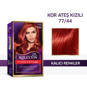 رنگ مو اورجینال برند Wella مدل 77/44 Kor Ateş Kızılı کد 265073763