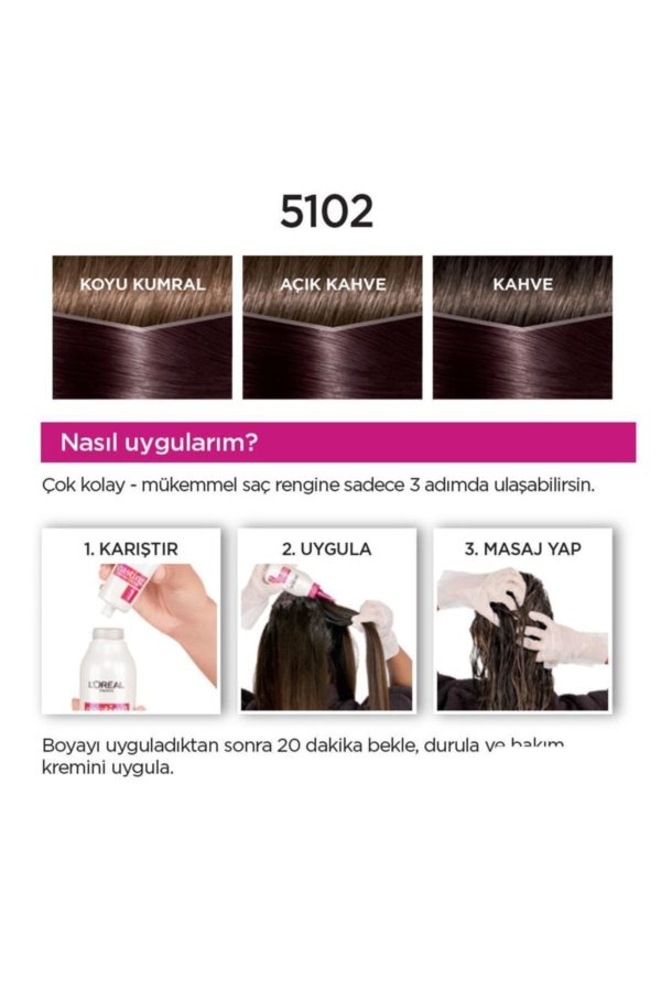 رنگ مو اورجینال برند L oreal paris مدل Casting Creme Gloss کد 252558972 - Image 2