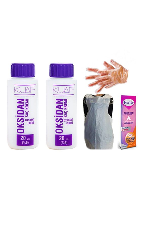 رنگ مو اورجینال برند Wella مدل 5-4 Açık Kestane 2li+fırça+eldiven+oksidan 20vol کد 39205867 - Image 2