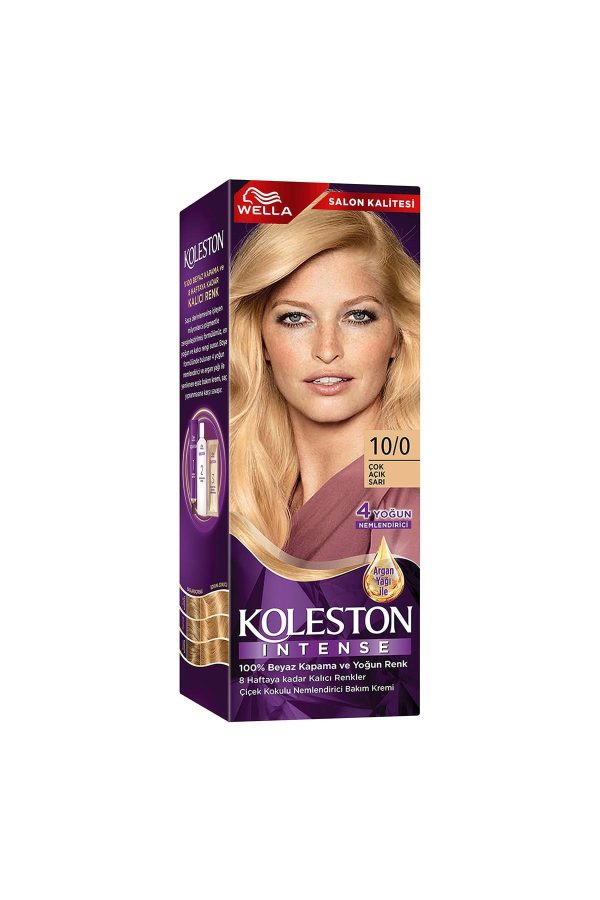 رنگ مو اورجینال برند Wella مدل 10/0 Very Light Blonde کد 734337335 - Image 2