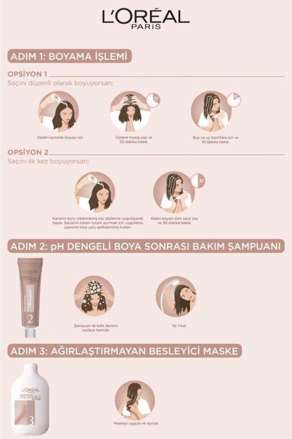 رنگ مو اورجینال برند L oreal paris کد 304328738 - Image 4