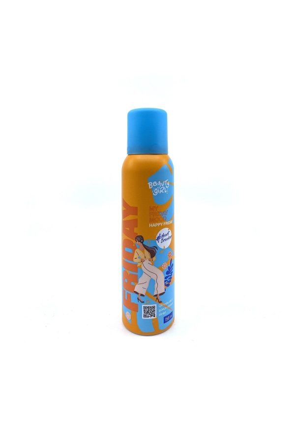دئودورانت اورجینال برند Beauty girl مدل Happy Friday Deodorant 150 ml کد 239808528 - Image 6