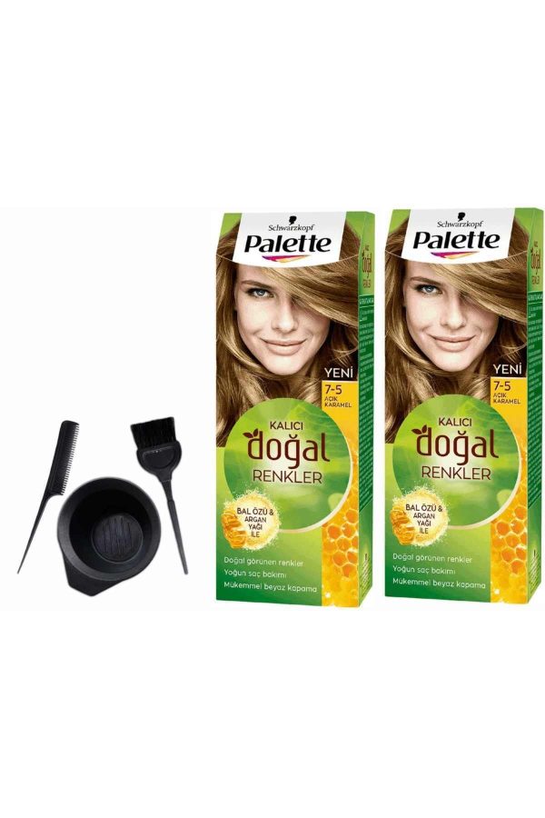 رنگ مو اورجینال برند Palette مدل 75 Açık Karamel کد 89576591