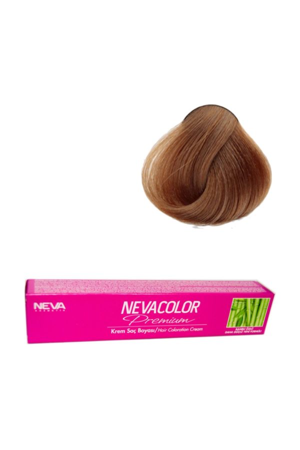 رنگ مو اورجینال برند Neva color مدل Tüp Boya Küllü Açık Kumral کد 33310003