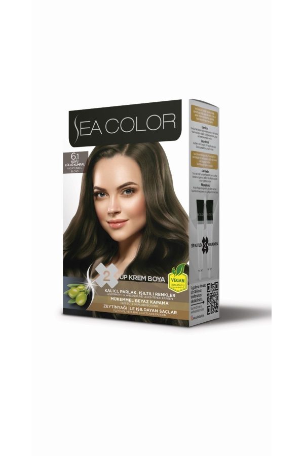 رنگ مو اورجینال برند Sea color کد 814579285