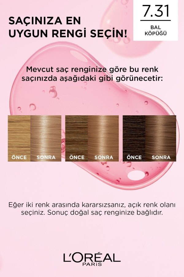 رنگ مو اورجینال برند L oreal paris مدل Excellence Creme Saç Boyası کد 1262242 - Image 7