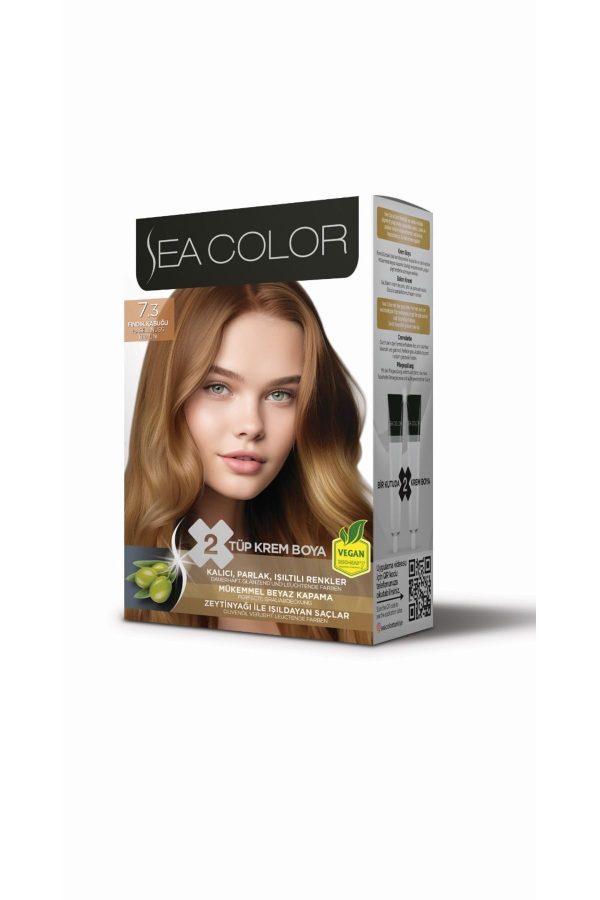 رنگ مو اورجینال برند Sea color کد 814580818