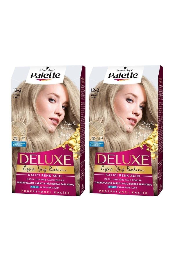 رنگ مو اورجینال برند Palette مدل Palette Deluxe 12-2 کد 282708240