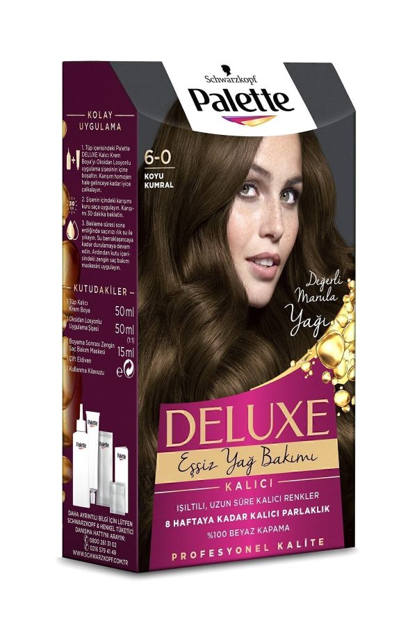 رنگ مو اورجینال برند Palette مدل Palette Deluxe 6-0 کد 38309247 - Image 3